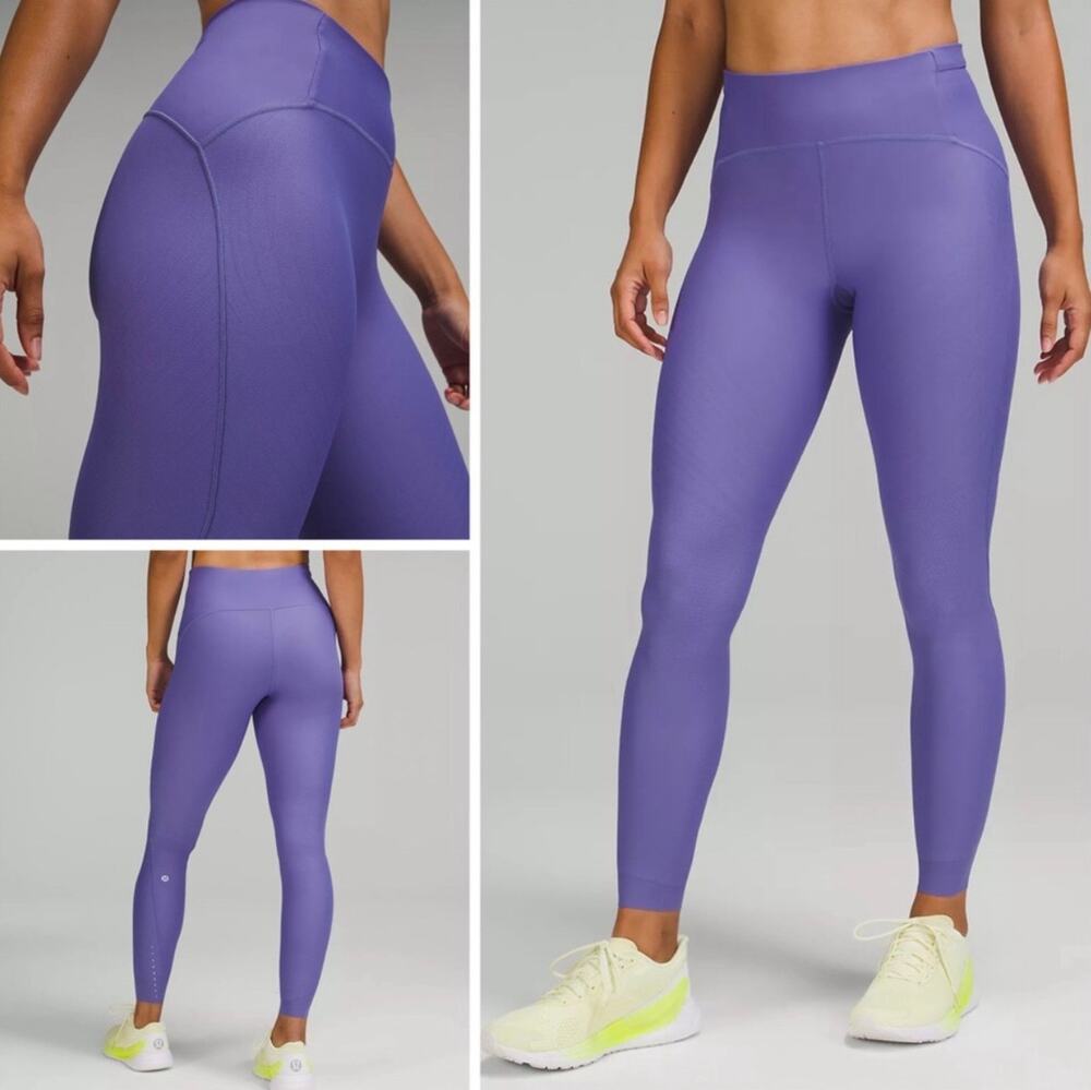 Lululemon SenseKnit Running High-Rise Tight 28" Leggings in Chai Size 4